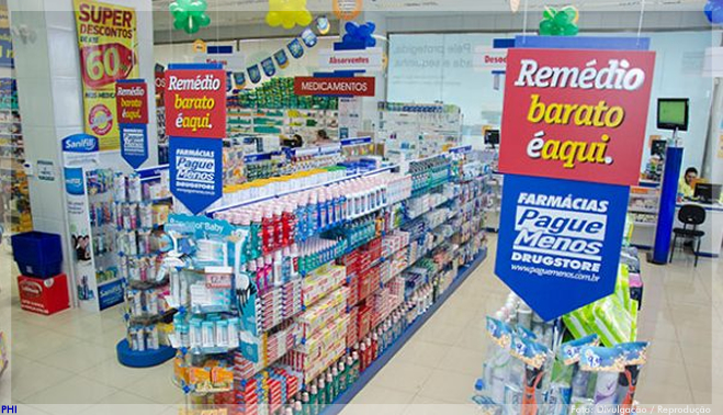 Drogaria Pague Menos expande marca própria