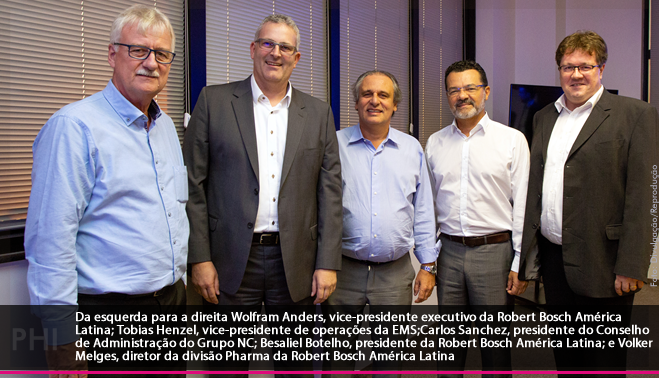 EMS e Bosch firmam parceria estratégica para implementar a primeira Indústria 4.0