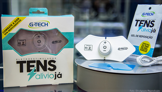 G-Tech lança aparelho portátil para alívio da dor