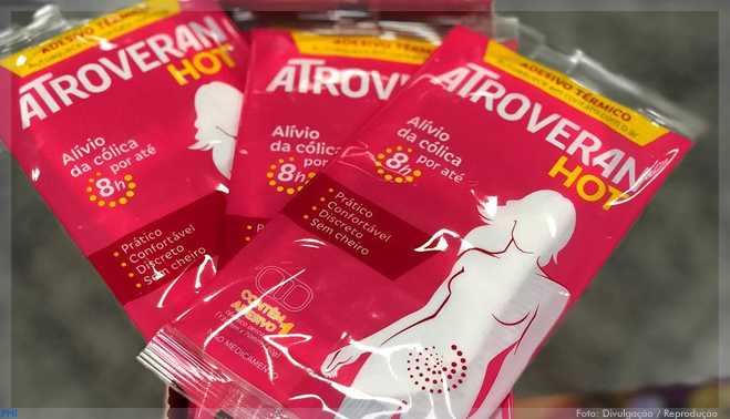 Atroveran lança produto inovador para alívio das cólicas menstruais