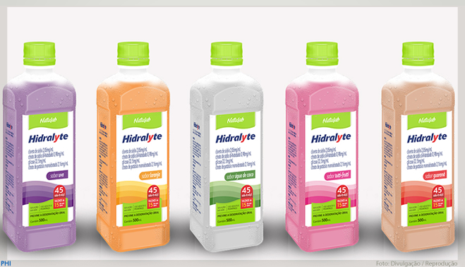 Natulab apresenta novas embalagens da linha Hidralyte