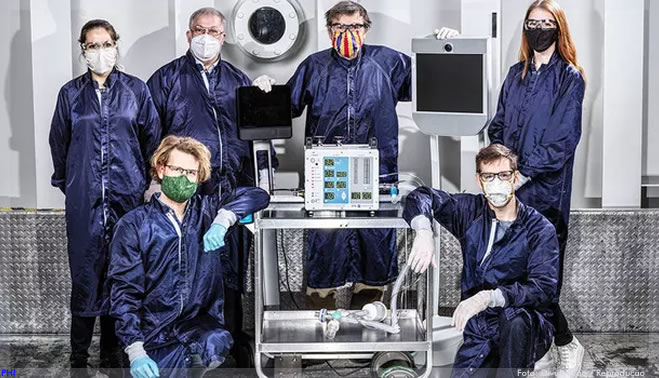 Nasa cria ventilador mecânico para pacientes de Covid-19