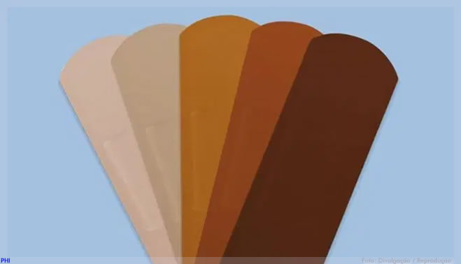 Band-Aid terá curativos para diferentes tons de pele