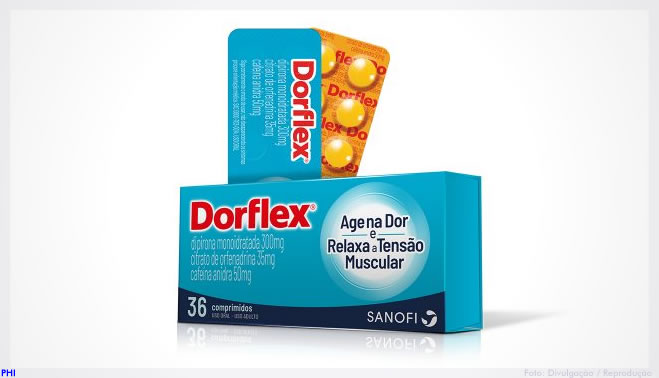 Dorflex terá nova embalagem
