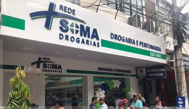 Soma Drogarias cresce 22% e terá faturamento recorde em 2020