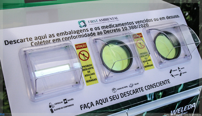 Weleda implementa programa de descarte de medicamentos em farmácia
