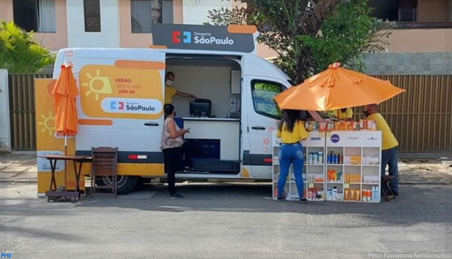 Panvel e DPSP mantêm lojas itinerantes de verão