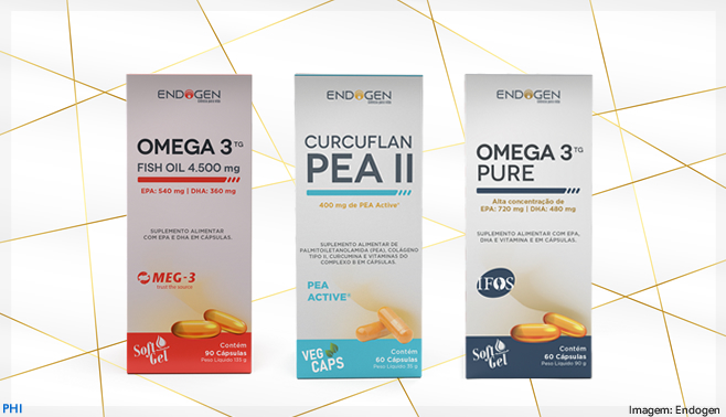 Endogen tem lançamentos que ajudam na saúde cardiovascular e anti-inflamatória