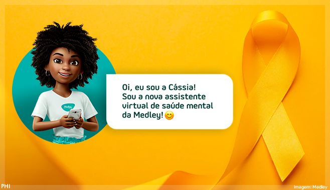 Medley lança assistente virtual Cássia no WhatsApp para reforçar importância da saúde mental
