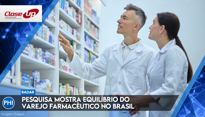 Pesquisa mostra equilíbrio do varejo farmacêutico no Brasil