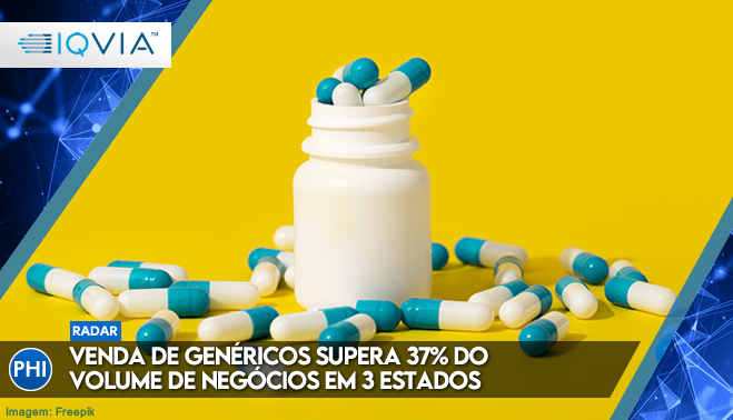 Venda de genéricos supera 37% do volume de negócios em 3 estados