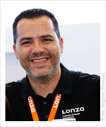 Tiago da Rosa, gerente de soluções para o cliente na Lonza